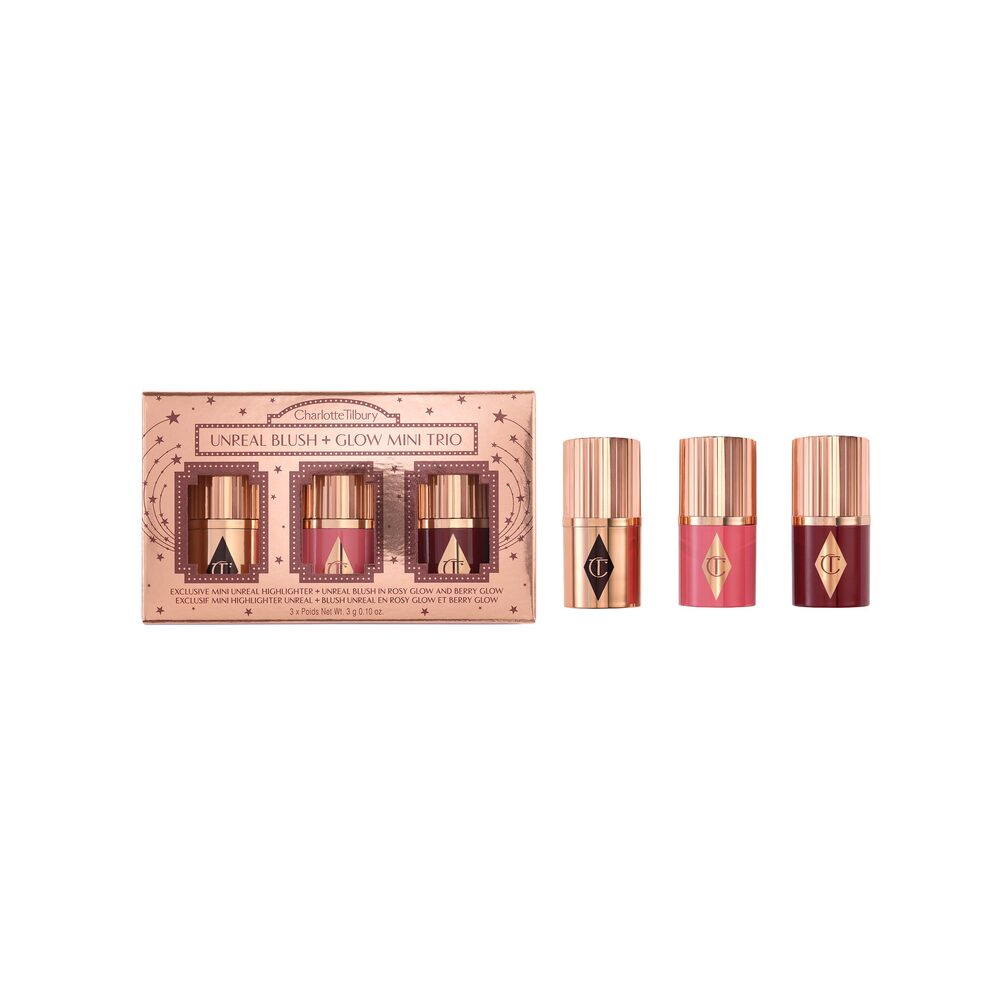 UNREAL BLUSH + GLOW MINI TRIO (SET DE RUBORES)